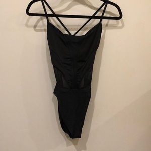 (Unknown Brand) Awesome Leotard with Mesh Panels
